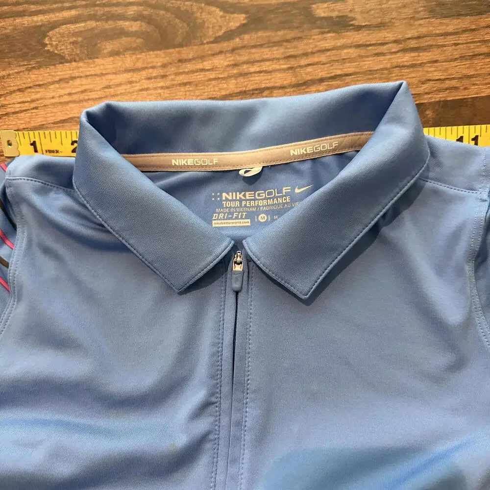 Nike Golf Tour Performance Womens 3/4 Slezze Quarter Zip M - Picture 6 of 8